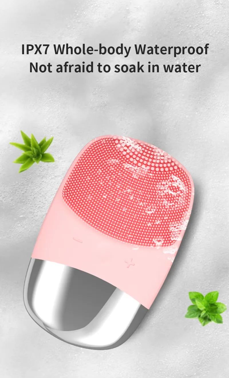 Electric Silicone Facial Cleansing Brush – Sonic Face Cleaner