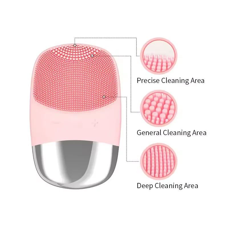 Electric Silicone Facial Cleansing Brush – Sonic Face Cleaner