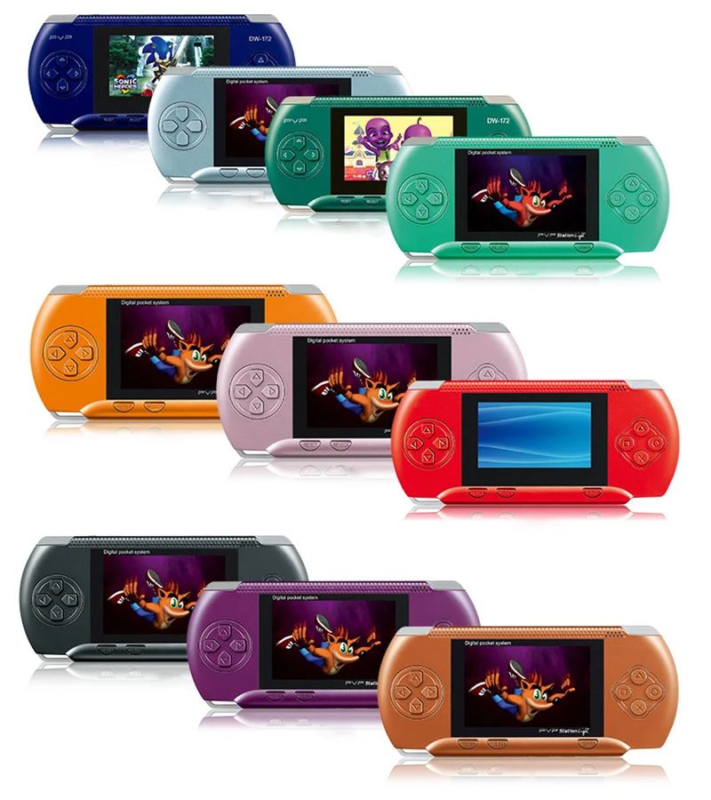 Handheld Retro Game Console with Built-In Games – 2.4 Inch Portable Player