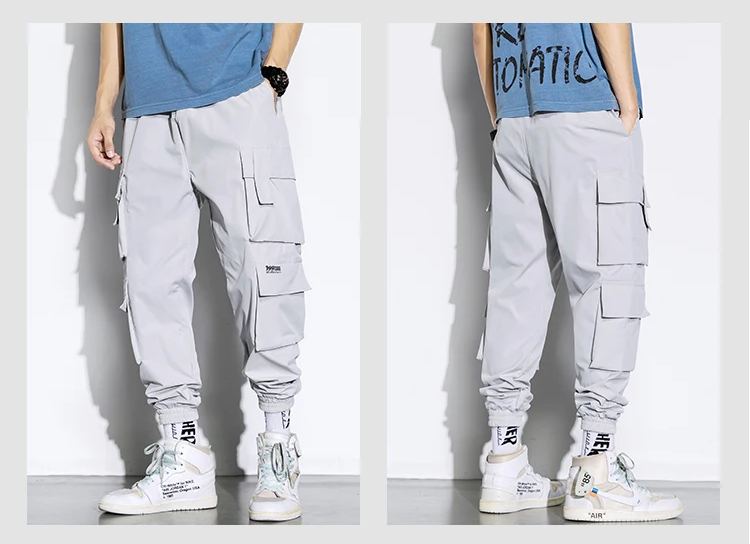 Men’s Cargo Jogger Pants – Multi-Pocket Streetwear Trousers