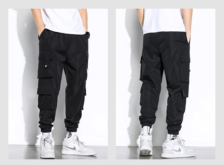 Men’s Cargo Jogger Pants – Multi-Pocket Streetwear Trousers