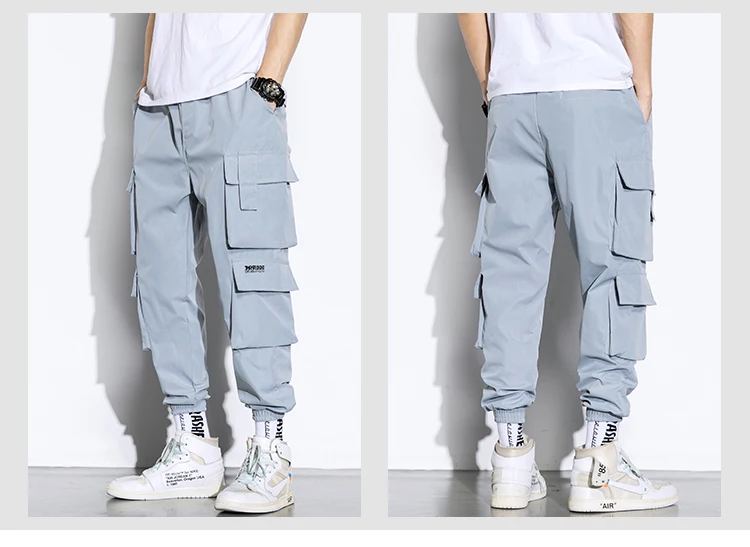Men’s Cargo Jogger Pants – Multi-Pocket Streetwear Trousers
