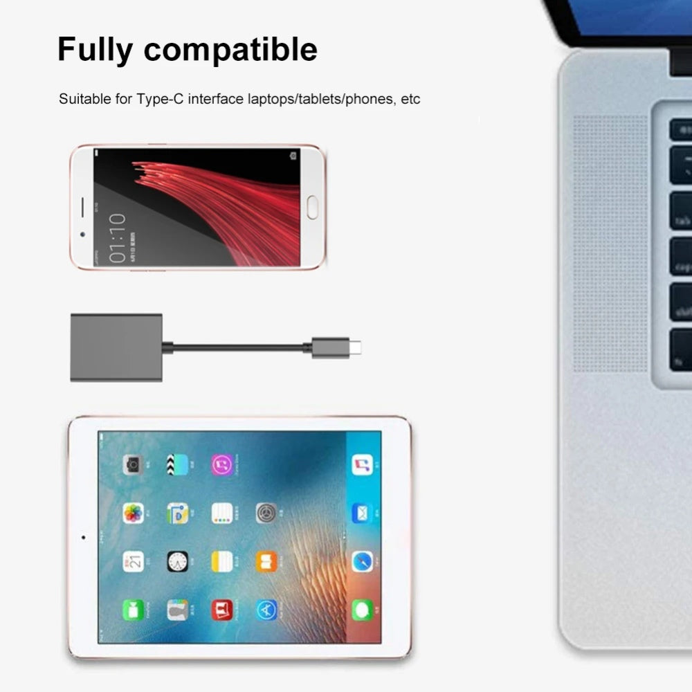 USB-C to Ethernet Adapter 1000Mbps with PD Charging