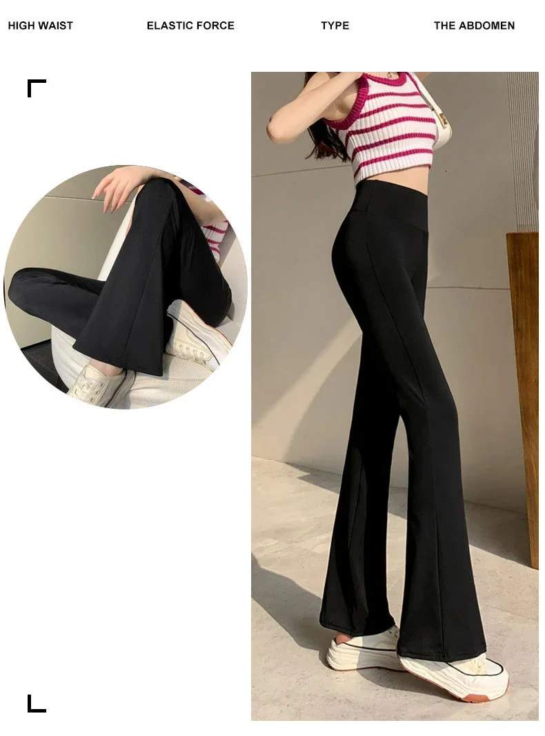 Women’s High-Waist Flared Yoga Leggings – Stretch Fitness Pants